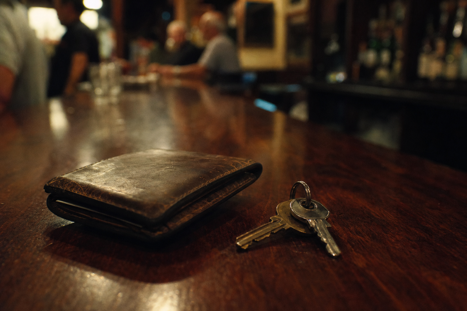 Objectes antics en un bar: tornar a caure en la rutina compulsiva